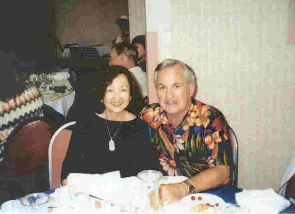 Clyde Rabideau and his wife Gail.